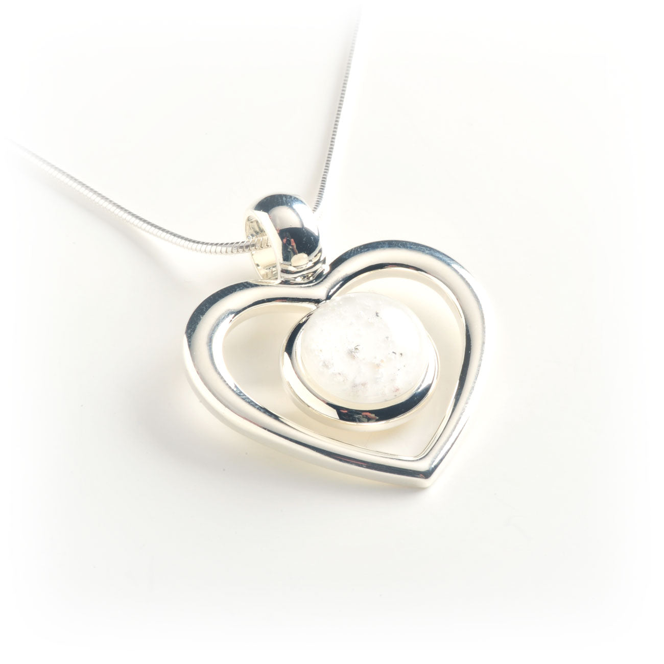 The Eternal Love Pendant - Grateful Glass